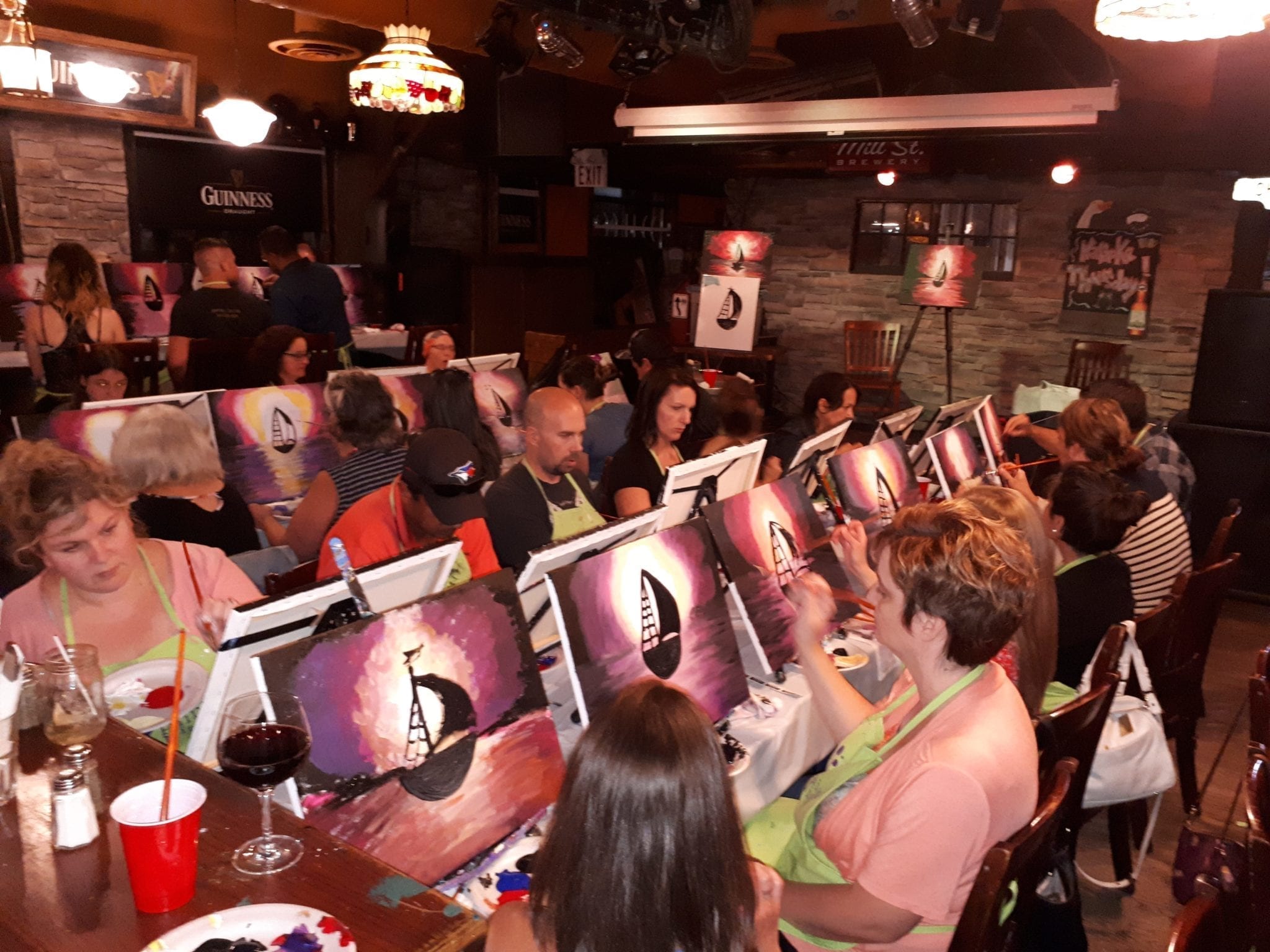 Paint Nite was a HIT!